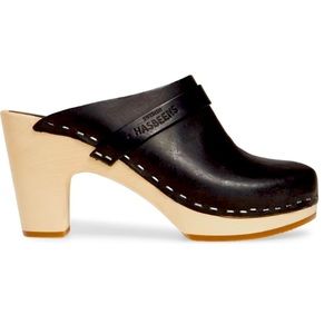 Swedish Hasbeen Slip in Classic Clogs